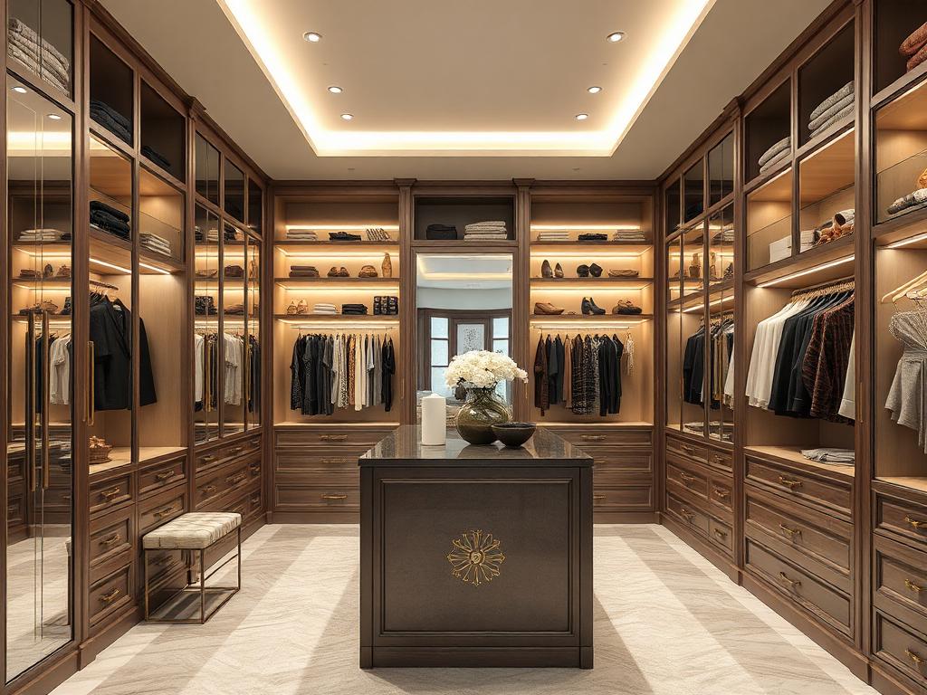 Dressing Room & Boutique Closet design direction — project inspiration