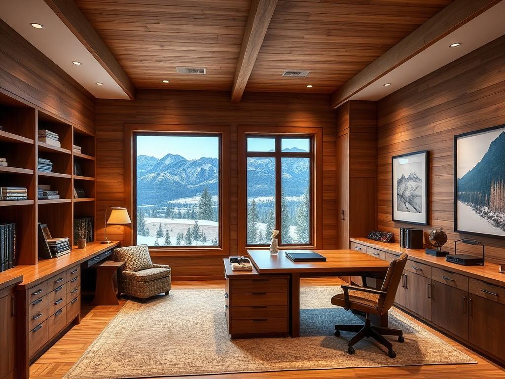Executive Office & Study design direction — project inspiration