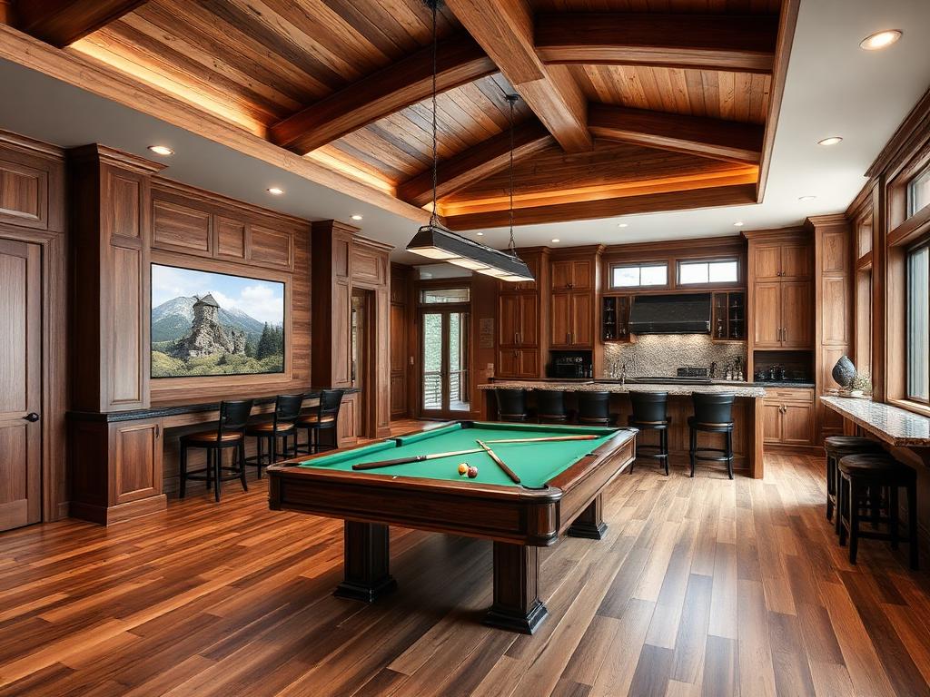 Game & Entertainment Room design direction — project inspiration