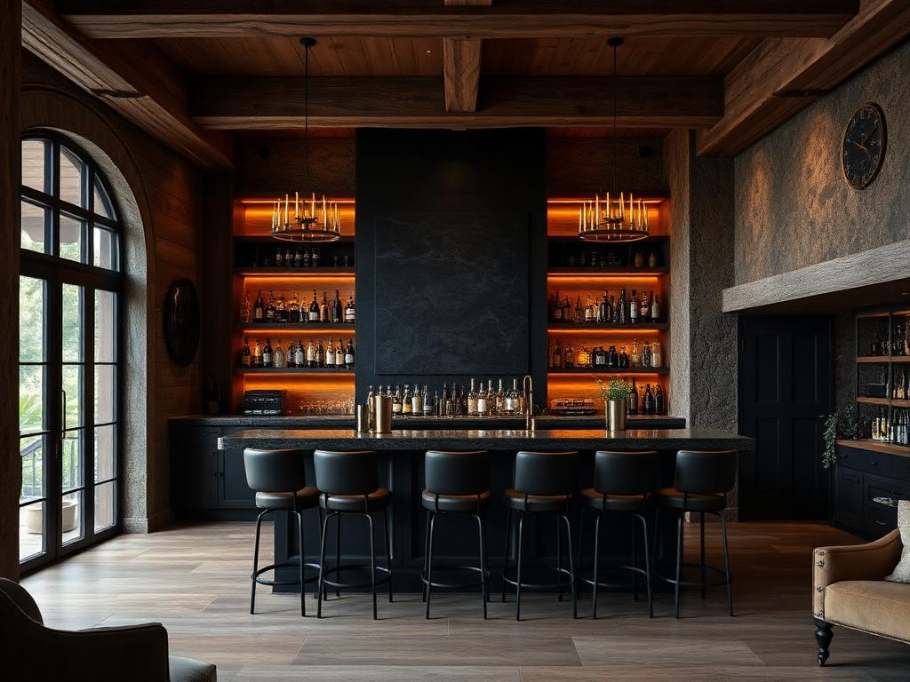 Home Bar & Lounge design direction — project inspiration