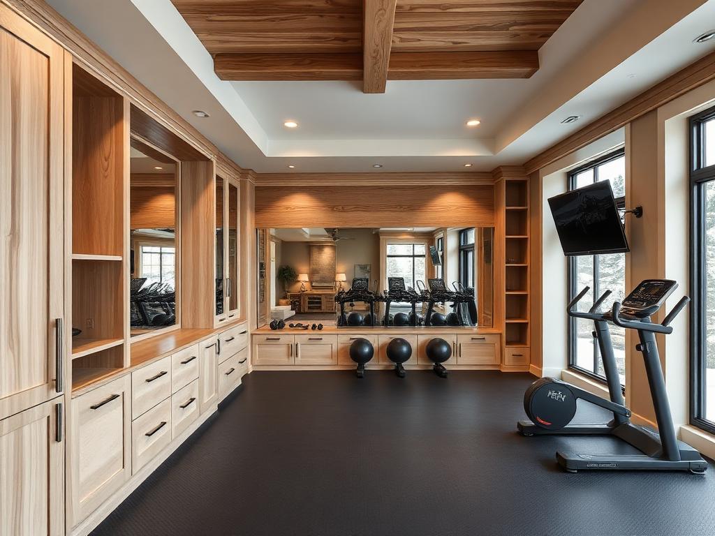 Home Gym & Training Room design direction — project inspiration