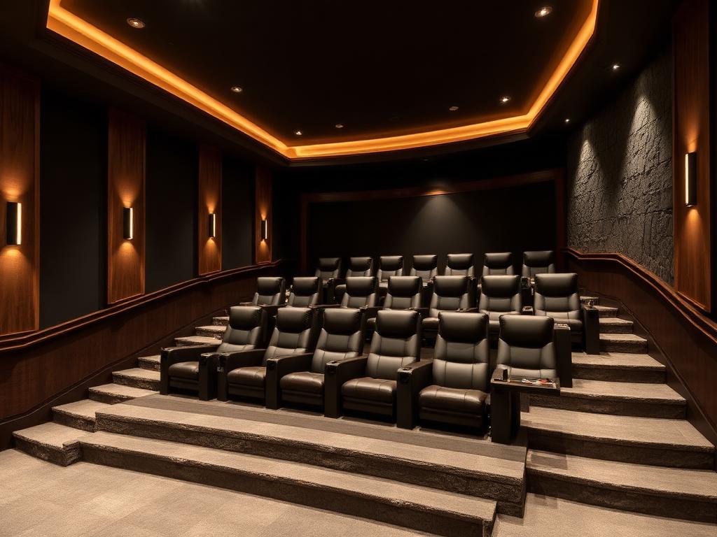 Home Theater & Cinema design direction — project inspiration