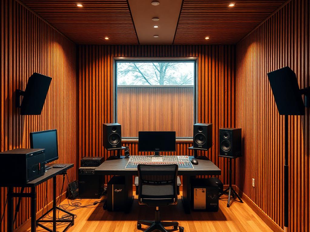 Music, Recording & Content Studio design direction — project inspiration